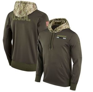 Nike Oakland Raiders Military Camo Hoodie Sweater